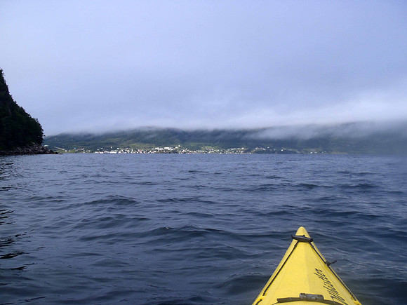 Kayaking in Bonne Bay, Norris Point, Newfoundland 2012