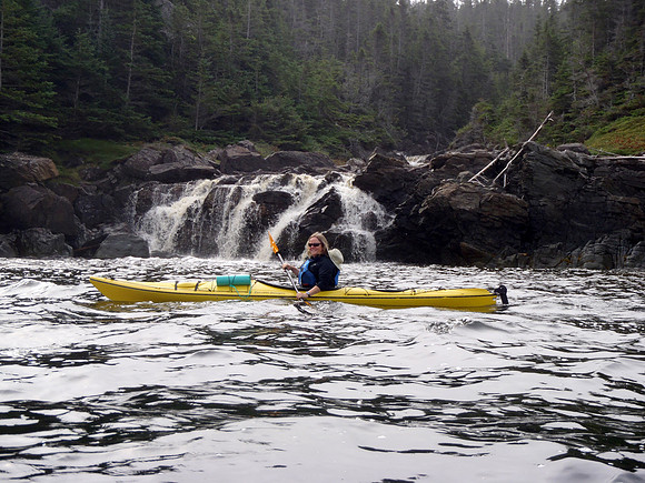 Kayaking in Bonne Bay, Norris Point, Newfoundland 2012