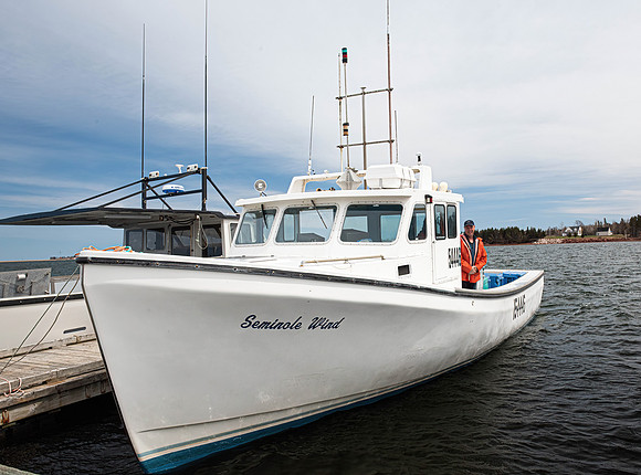 Machon's Point Harbour in Murray River, PE