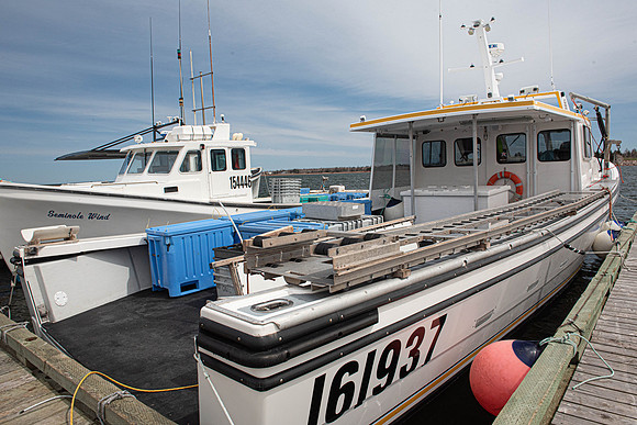 Machon's Point Harbour in Murray River, PE