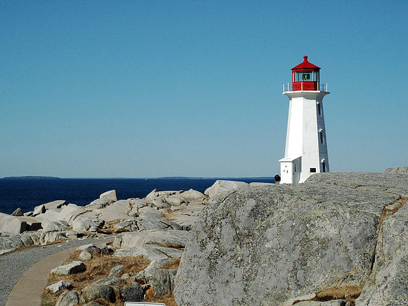 Lighthouse, Peggy's Cove, Nova Scotia